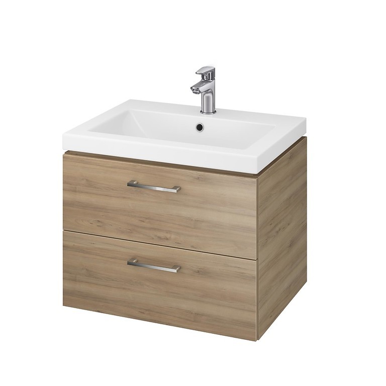 Cersanit Lara Como 60 cm – set (skrinka s umývadlom), orech